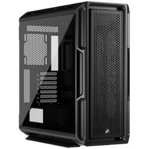 Corsair 5000T PC Case, Mid Tower, ATX, Tempered Glass - Black