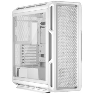 Corsair 5000T PC case, Mid Tower, ATX, Tempered Glass - white