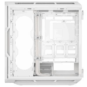 Corsair 5000T PC case, Mid Tower, ATX, Tempered Glass - white - Image 2