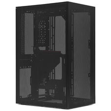 SSUPD Meshroom S V2 PC Case, Mini Case, ATX, Mesh – Black