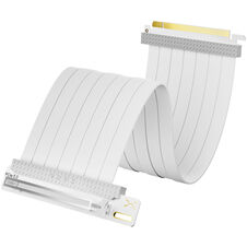 TRYX STRING PCIe 5.0 x16 Riser cabel, 300mm - White