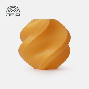 3D Plastikas - Filamentas PLA With spool/Su rite Basic aukso spalvos | 1.75 mm, 1kg | Bambu Lab