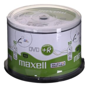 Maxell DVD+R 4.7GB 50pcs 4,7 GB 50 vnt