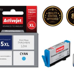 Activejet AH-935CRX rašalas (pakaitinis HP 935XL C2P24AE; Premium; 12 ml; mėlynas) - Image 2