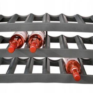 ROTHO Vario Vyno lentyna antracitas - stovas 6 buteliams - Image 3