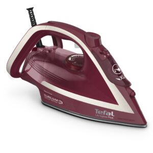 Tefal Ultimate Pure FV6820 Garinis lygintuvas 2800 W Raudona, Sidabras