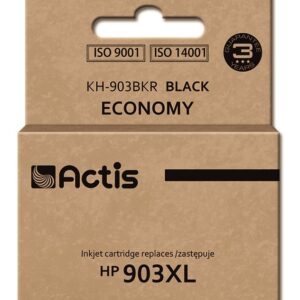 Actis KH-903BKR rašalo kasetė 1 vnt Derantis Didelė (XL) išeiga Juoda