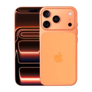 Apple iPhone 17 Pro 16 cm (6.3") Dviguba SIM jungtis iOS 26 5G C tipo USB 512 GB Oranžinė