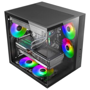 Mars Gaming MCV-ONE „Midi Tower“ Juoda - Image 2