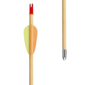 Poe Lang Target Wooden 30" D-027A-B1 Medinės strėlės 5 vnt. - Image 3