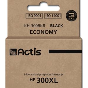 Actis KH-300BKR rašalas (pakaitinis HP 300XL CC641EE; standartinis; 15 ml; juodas)
