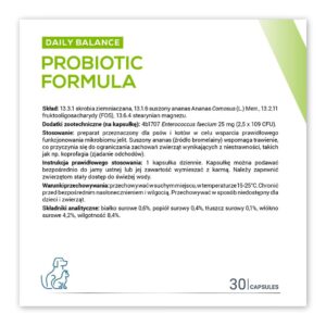 VETEXPERT Probiotic Formula - probiotikas šunims ir katėms - 30 vnt. - Image 2