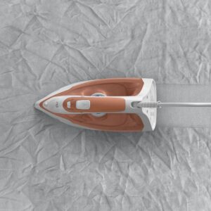 Tefal Virtuo 30 FV2C40E0 lygintuvas Sauso ir garų tipo lygintuvas Keraminis padas 2000 W Persikas, Balta - Image 2