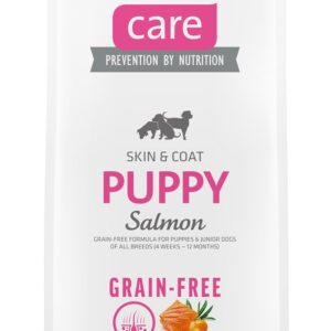 Sausas ėdalas visų veislių šuniukams ir jauniems šunims (nuo 4 savaičių iki 12 mėnesių).Brit Care Dog Grain-Free Puppy Salmon 12kg