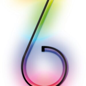 Activejet MELODY RGB LED muzikinis dekoratyvinis šviestuvas su nuotolinio valdymo pultu ir programėle, Bluetooth