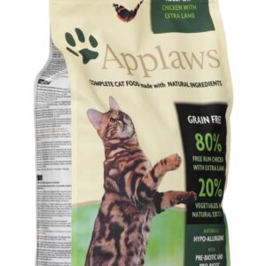 APPLAWS Chicken with lamb - sausas kačių maistas - 2kg - Image 3