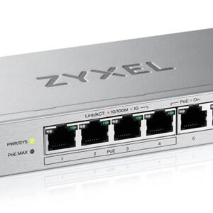 Zyxel GS1200-8HPV3 Valdomas L2 Gigabit Ethernet (10/100/1000) Maitinimas per Eternetą (PoE) Desktopas Pilka - Image 2