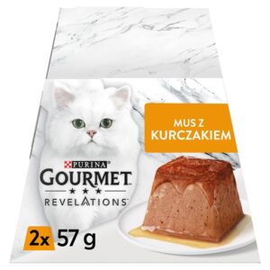 PURINA Gourmet Revelations Mousse with chicken in sauce - šlapias kačių maistas - 2x57g
