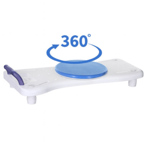 Vonios suoliukas 2in1 su besisukančiu disku ACTIONMED