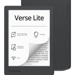 Ebook PocketBook Verse Lite 619 6“ E-Ink Carta 8GB Wi-Fi Pilka