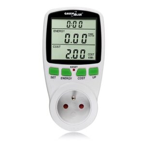 Greenblue GB202 vatmetras Balta 0 - 9999 W Įmontuotas ekranas LCD - Image 3