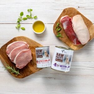 RAW PALEO Adult Monoprotein Pork - šlapias šunų maistas - 800 g - Image 2