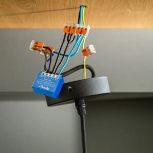 Shelly Qubino Wave 1 Mini LR Išmanusis jungiklis  Z-Wave Mėlyna - Image 3