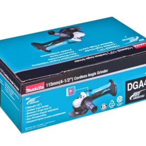 MAKITA DGA452Z kampinis šlifuoklis 115 mm 18 V Juoda, Mėlyna
