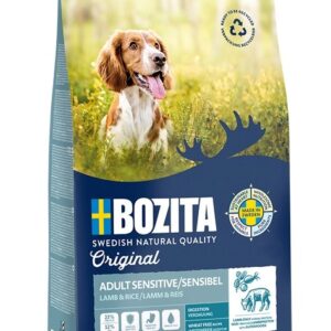 BOZITA Original Sensitive Digestion Lamb and rice - sausas maistas šunims - 12kg