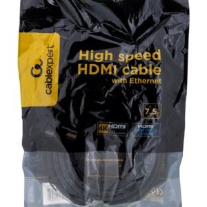 Gembird 7.5m HDMI M/M HDMI kabelis 7,5 m HDMI A tipo (standartinis) Juoda - Image 3