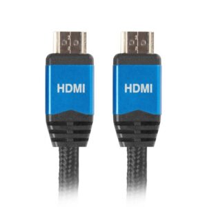 Lanberg CA-HDMI-20CU-0018-BL HDMI kabelis 1 m HDMI A tipo (standartinis) Juoda