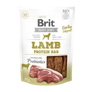 BRIT Meaty Jerky Protein Bar Lamb - skanėstas šunims - 200 g - Image 2