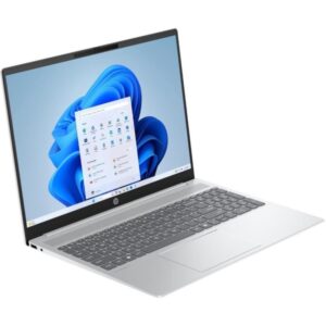 Nešiojamas kompiuteris HP OmniBook 5 Ultra 7 / 16GB / 1TB SSD / 16" QHD IPS touch screen / Windows 11 Home / US išdėstymas / sidabro spalvos - Image 2