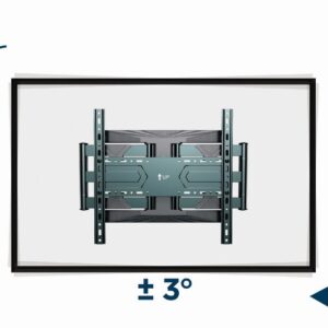 Gembird WM-80ST-01 televizoriaus laikiklis 2,03 m (80") Plienas