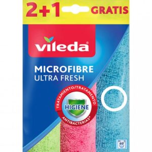 VILEDA MIKROPLUOŠTAS ULTRA FRESH 3 VNT.