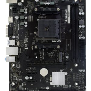 Biostar A520MHP pagrindinė plokštė AMD A520 AM4 lizdas „micro ATX“ - Image 2