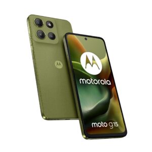 Motorola moto g15 17,1 cm (6.72") Dviguba SIM jungtis Android 15 4G C tipo USB 8 GB 128 GB 5200 mAh Žalia