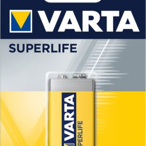 Varta Superlife 9V Vienkartinė baterija Cinko anglis