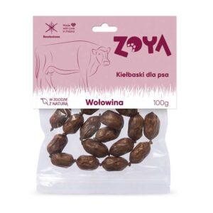 ZOYA Beef sausages - skanėstas šuniui - 7 vnt.
