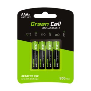 Green Cell GR04 buitinė baterija Įkraunama baterija AAA Nikelio-metalo hidridas (NiMH)