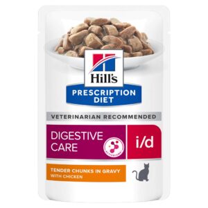 HILL"S Prescription Diet Digestive Care i/d Feline su vištiena - šlapias kačių maistas - 85g