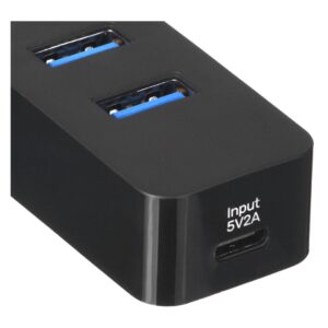 UNITEK KONCENTRATORIUS USB-C 4XUSB-A 3.1, AKTYVUS, 10 VATŲ, H1117B - Image 3