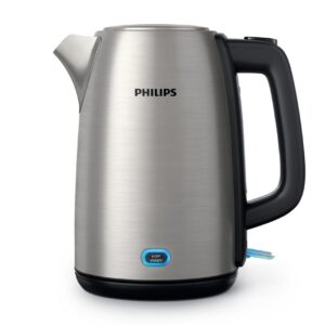 Philips Viva Collection HD9353/90 elektrinis virdulys 1,7 L 2060 W Juoda, Nerūdijančiojo plieno