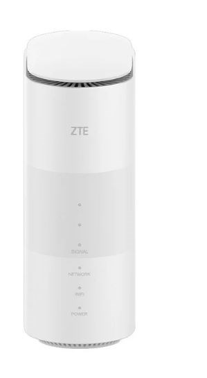 ZTE G5B - Gigabit Ethernet dviejų dažnių (2,4 GHz / 5 GHz) „Wi-Fi 6“ belaidis maršrutizatorius, baltos spalvos