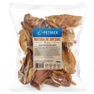 PETMEX Kiaulienos ausis - kramtukas šunims - 20 vnt.