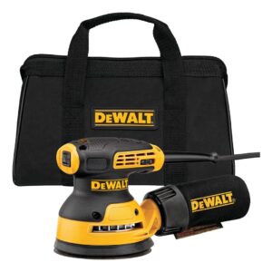 DeWALT DWE6423-QS Nešiojamasis šlifuoklis Orbitinis šlifuoklis 12000 OPM Juoda, Geltona 280 W - Image 2