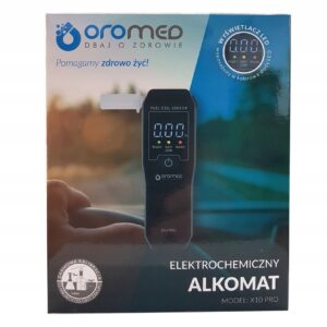 Oromed ALK_ORO-X10 PRO alkotesteris 0 - 4% 0,05% Juoda - Image 2