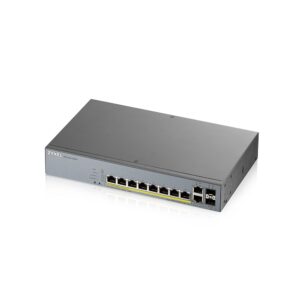 Zyxel GS1350-12HP-EU0101F tinklo komutatorius Valdomas L2 Gigabit Ethernet (10/100/1000) Maitinimas per Eternetą (PoE) Pilka - Image 3