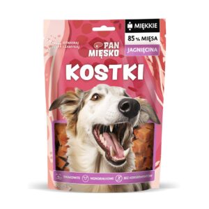 PAN MIĘSKO Squares Lamb - skanėstas šuniui - 100g