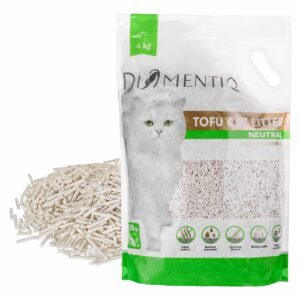 DIAMENTIQ Tofu Neutral Ultra clumping - augalinis kraikas - 4kg - Image 2